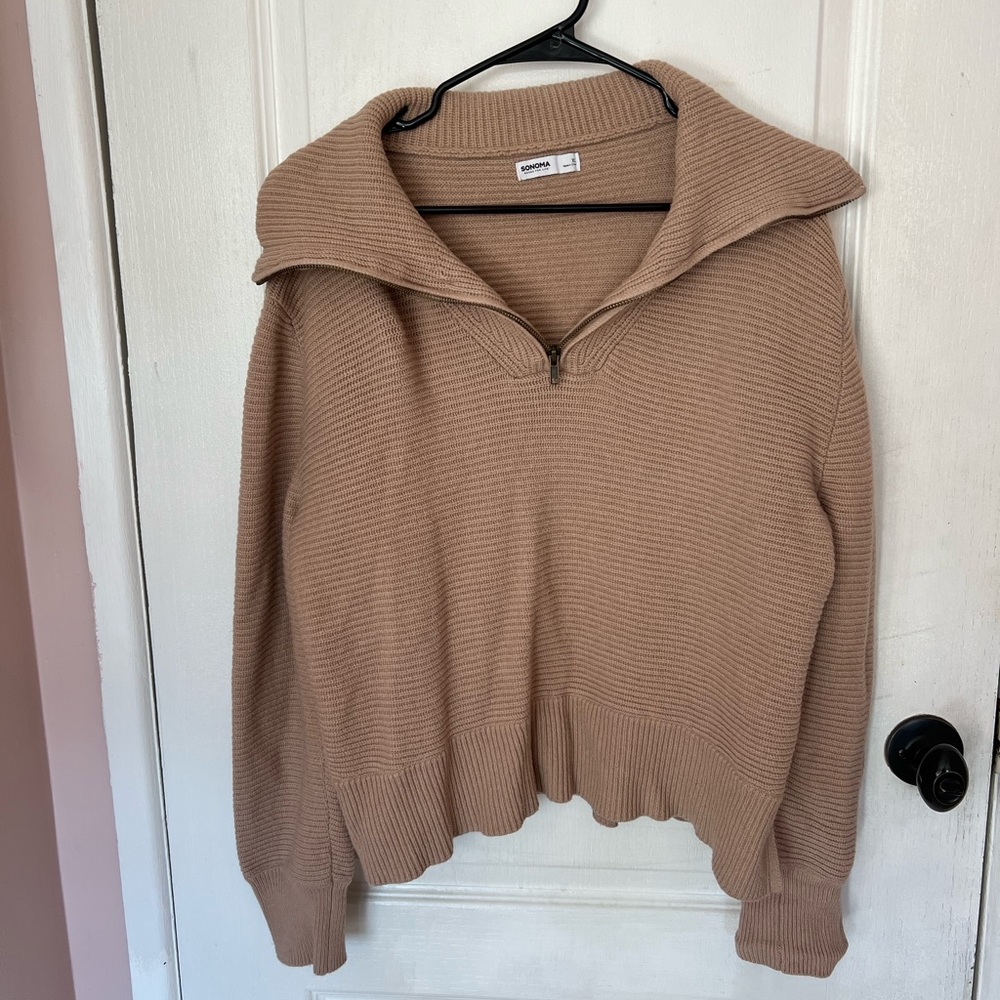 Sonoma zipper sweater (XL)